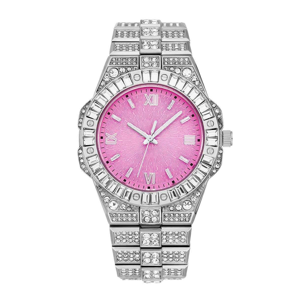 Full-diamond Watch Unisex Hip-hop Party Wristwatch