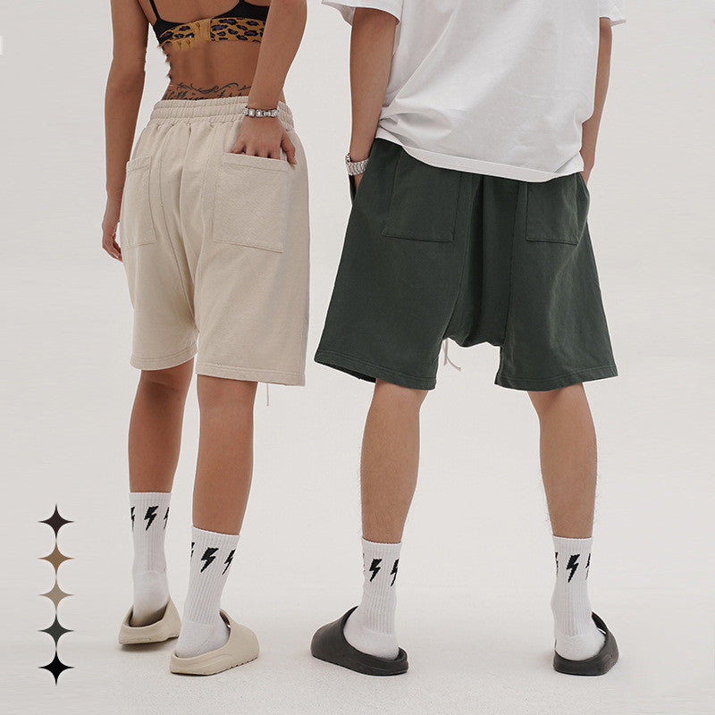 Fashion Loose Casual Drawstring Shorts Men