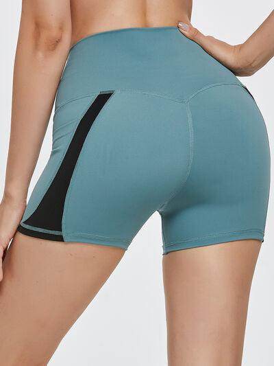 High Waist Active Shorts for Women with Stretch Comfort