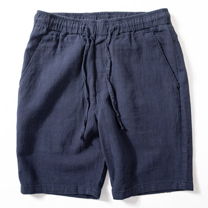 Men's Slim-fit Straight-leg Hemp Five-pocket Pants