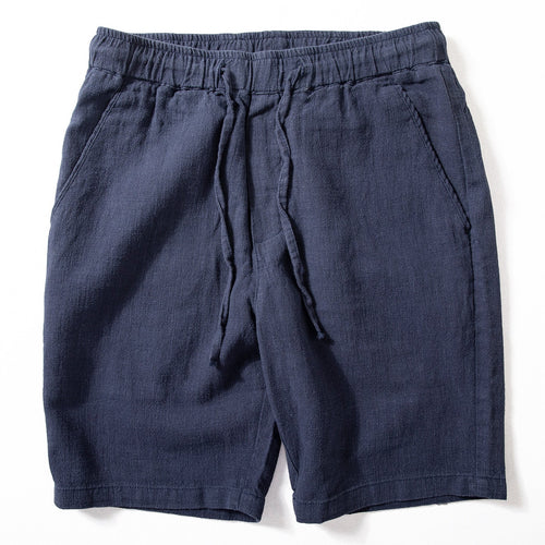 Men's Slim-fit Straight-leg Hemp Five-pocket Pants