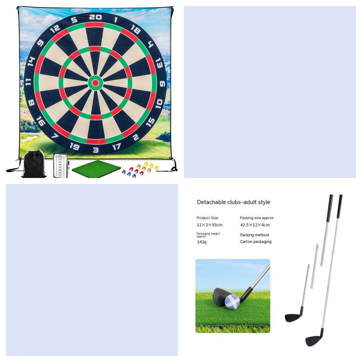Golf Metal Club Parent-child Outdoor Toys