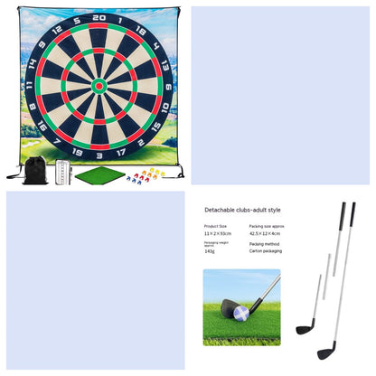 Golf Metal Club Parent-child Outdoor Toys