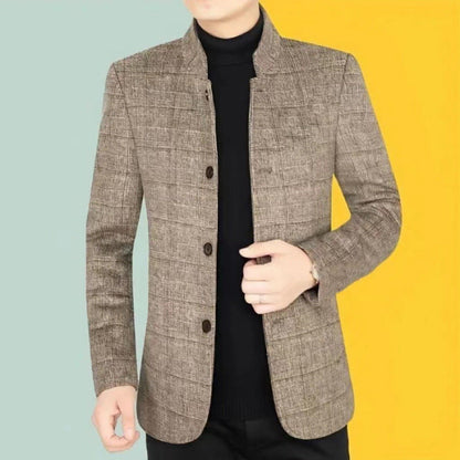 Mens Casual Blazer For Fall And Winter