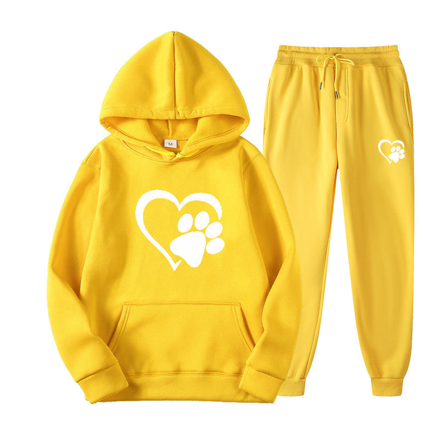 Mens And Womens Printed Hoodie Sets