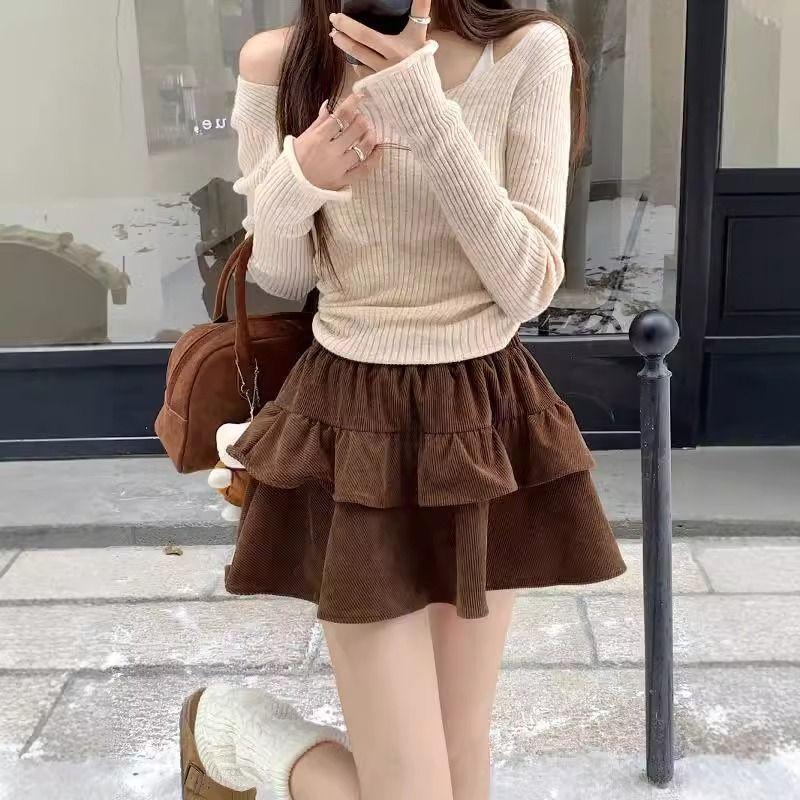 High-waisted Anti-exposure Skirt For Women