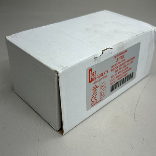 CORE COMPONENTS Lectro Catalog Control Transformer  New Other-Distressed Packaging LE117000