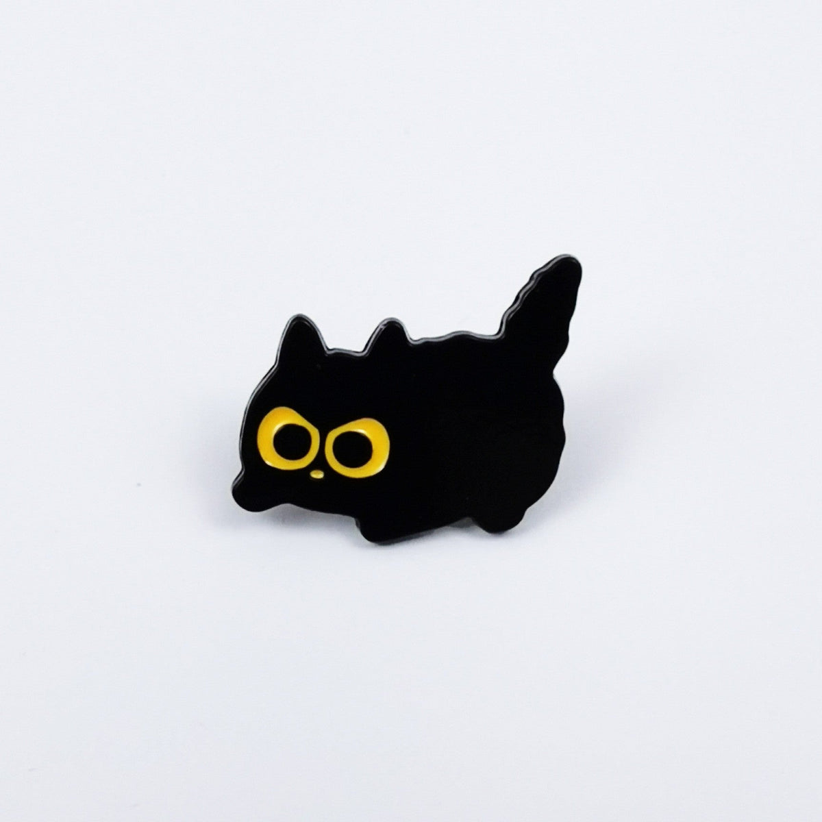 Black Catstyle Brooch, Versatile And Niche, Made Of Alloy For Clothing