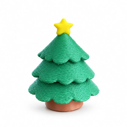 Christmas Desktop Decoration Christmas Tree Stress-relief Clicker Stress-relief Keychain
