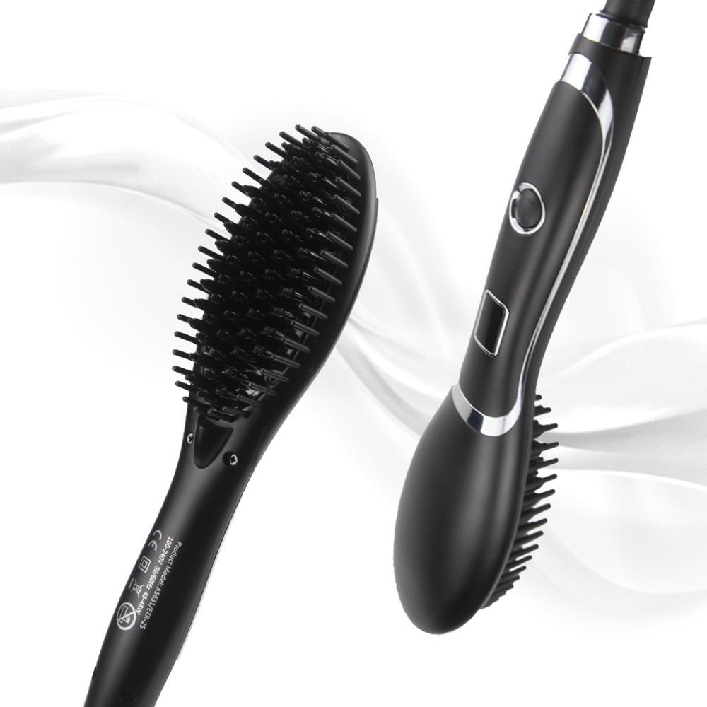 Electric Hair Straightener Comb Brush