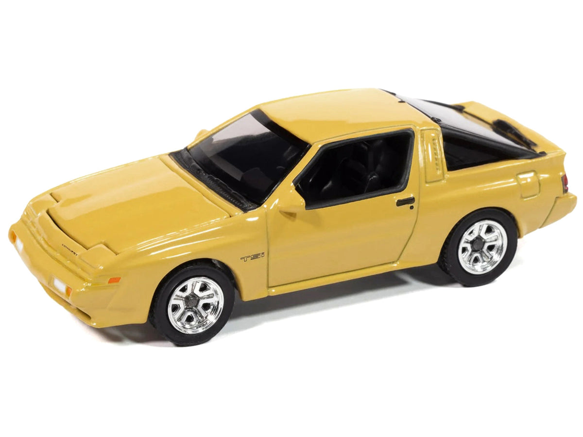 1988 Chrysler Conquest TSi San Marino Yellow "Modern Muscle" Series 1/64 Diecast Model Car by Auto World