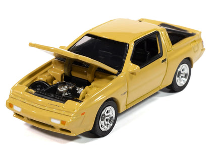 1988 Chrysler Conquest TSi San Marino Yellow "Modern Muscle" Series 1/64 Diecast Model Car by Auto World
