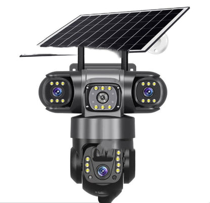 Solar Surveillance Camera Without Plug-in