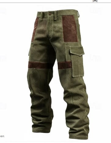 Mens Vintage Punk Work Pants