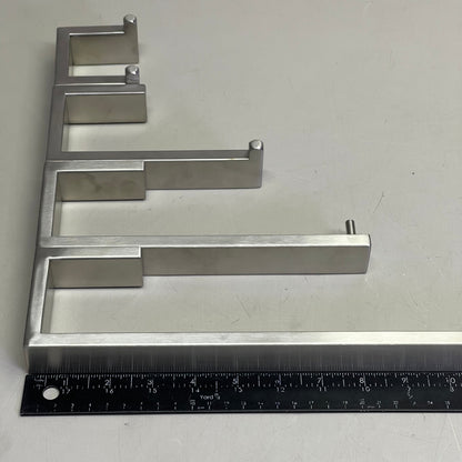 Bathroom Accessory Set (Towel Bar, Robe Hook, & More!) Nickel