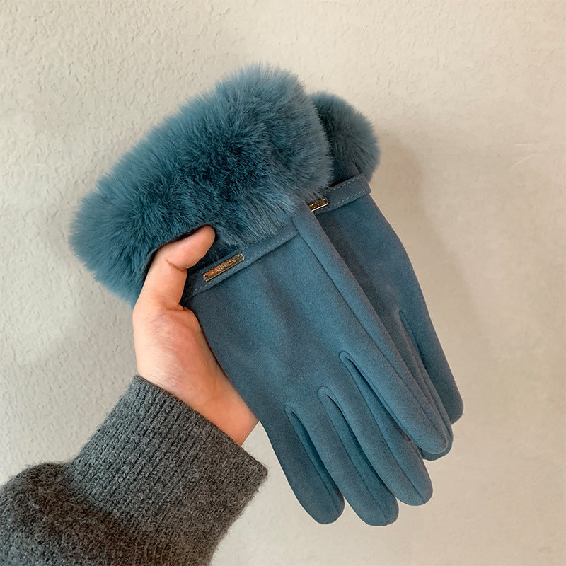 Winter Touch Screen Fleece-Lined Gloves