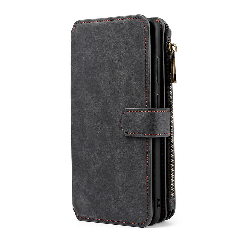 Leather Case Card Multi-function Mobile Phone Bag