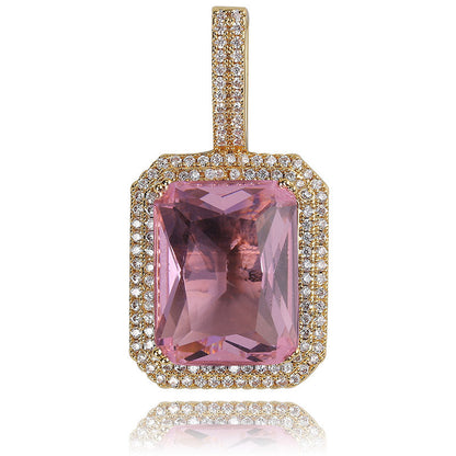 Colored gemstone pendants for men and women