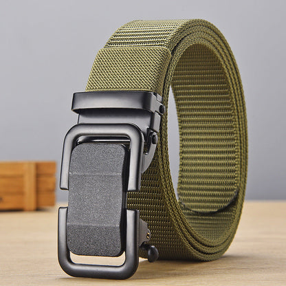 Automatic Buckle Nylon Woven Belt