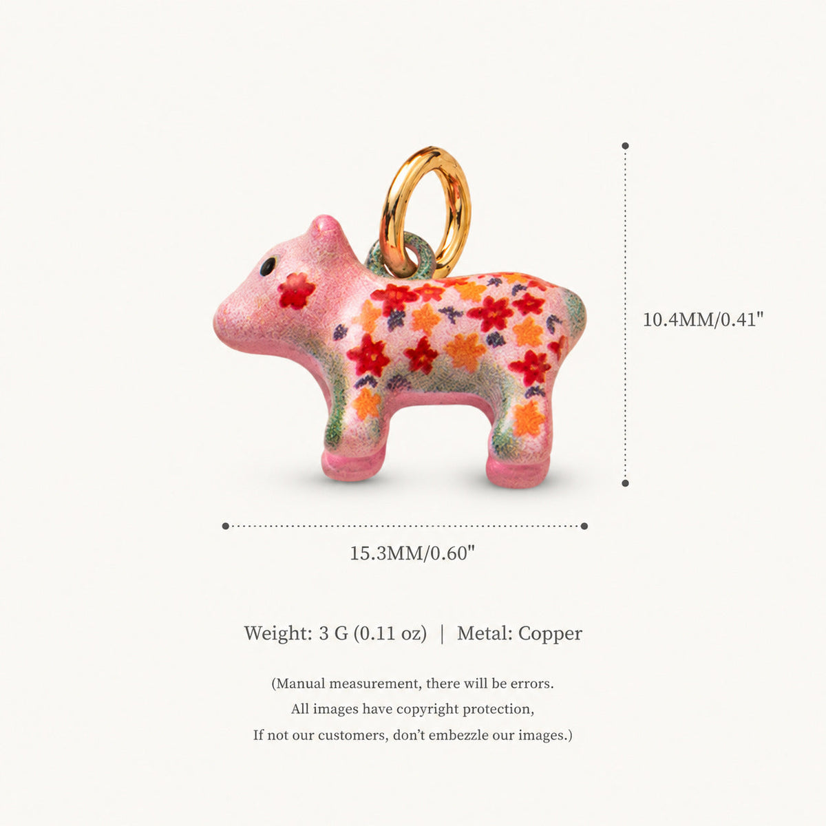Cute Animal Bunny Pendant Necklace