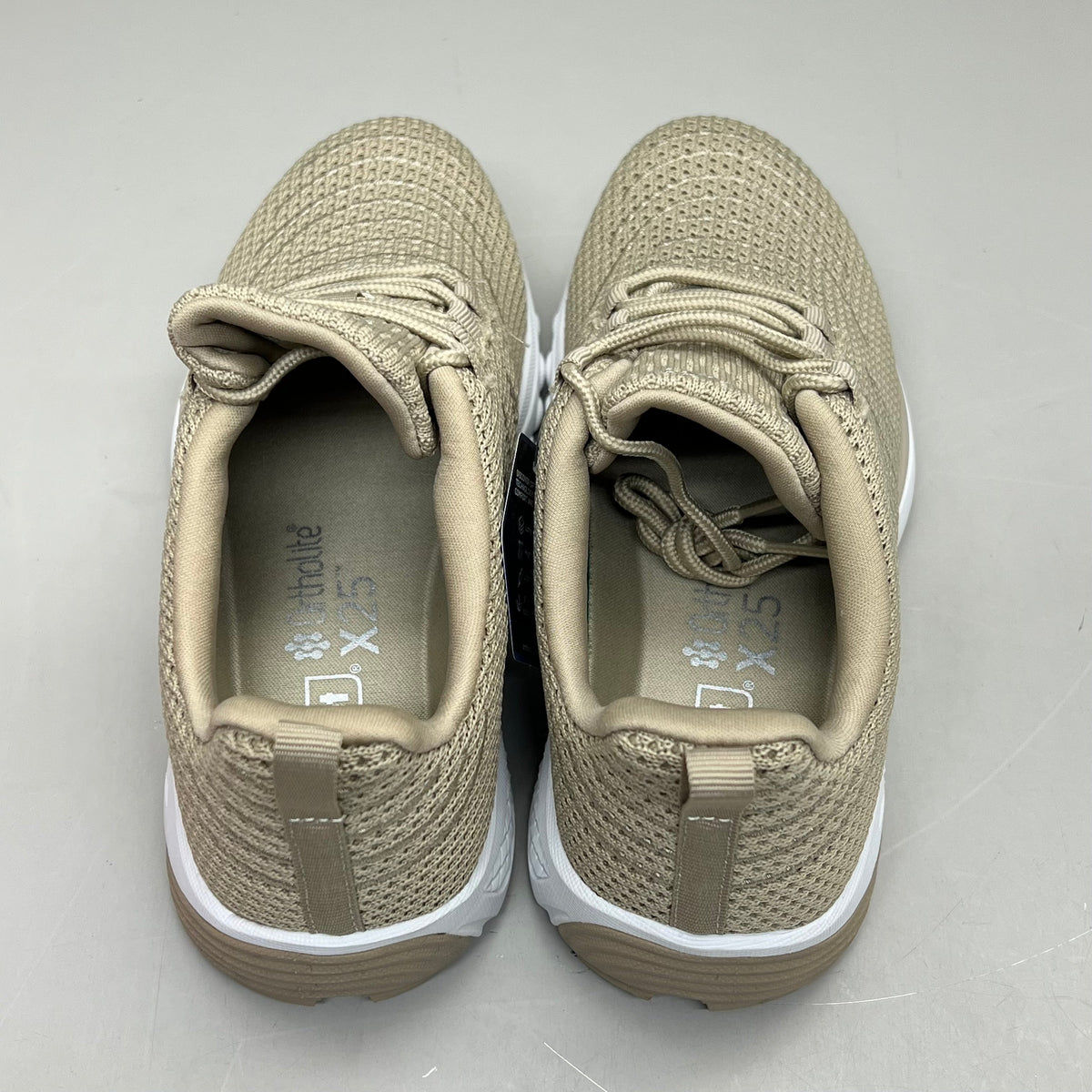 PROPET Tour Knit Double Insoles Ortholite Shoes Women's Sz 8 W(D) Sand WAA112M