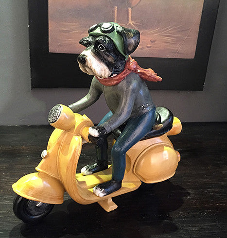French Scooter Rider