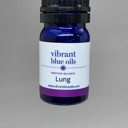 VIBRANT BLUE OILS Therapeutic Emotion Balance Lung Organic Essential Oils 5mL