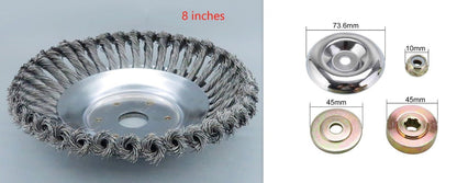 Brick Joint Round Corner Weeding Mower Head
