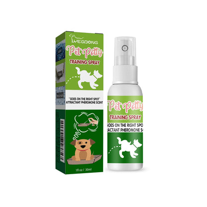Pet Location Training Agent for Toilet Induction and Waste Positioning