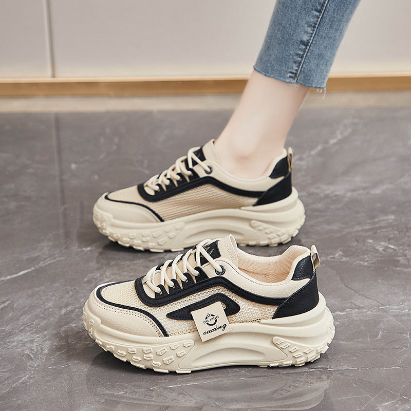 Womens Casual Soft-soled Breathable Mesh Sneakers