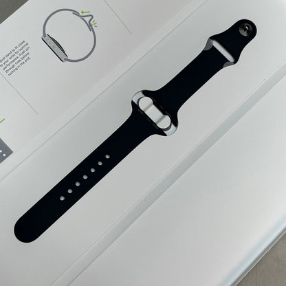 APPLE Watch Durable & Soft Sport Band  S/M (46mm) Black 3L113AM/A (Return)