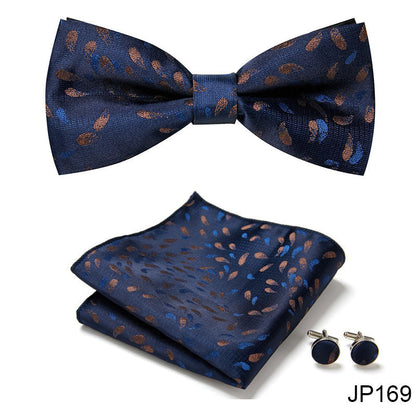 Men's Formal Suit British Korean Bow Tie