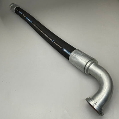 GATES MegaSpiral GSP 4ft Hydraulic Hose 2" ID 2.63 OD 3000 PSI w/ Elbow 32EFG3K