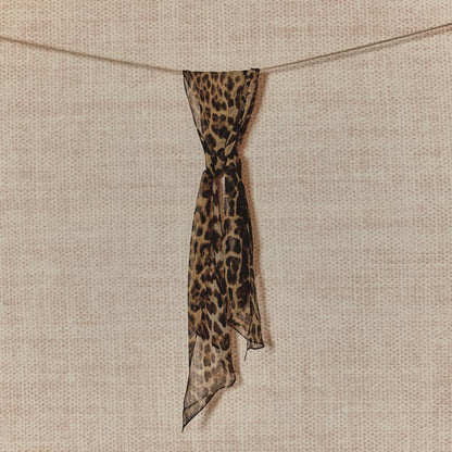 Spring Lightweight High-end Narrow Long Silk Scarf