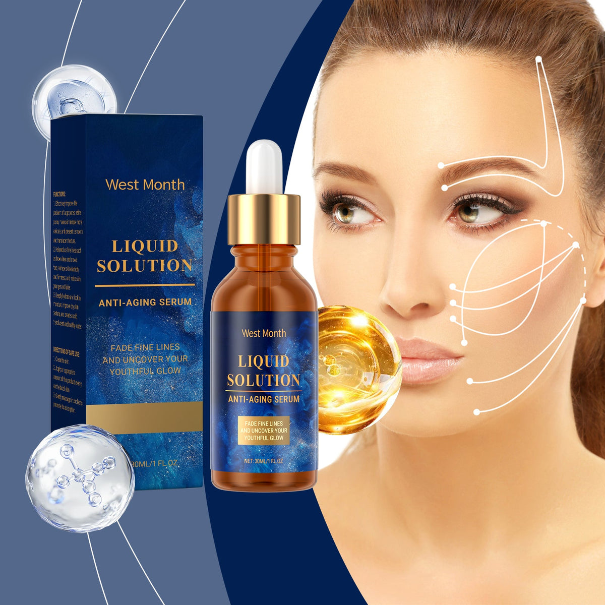 Firming Face Essence Delicate Pores Hydrating And Repairing Moisture To Improve Roughness