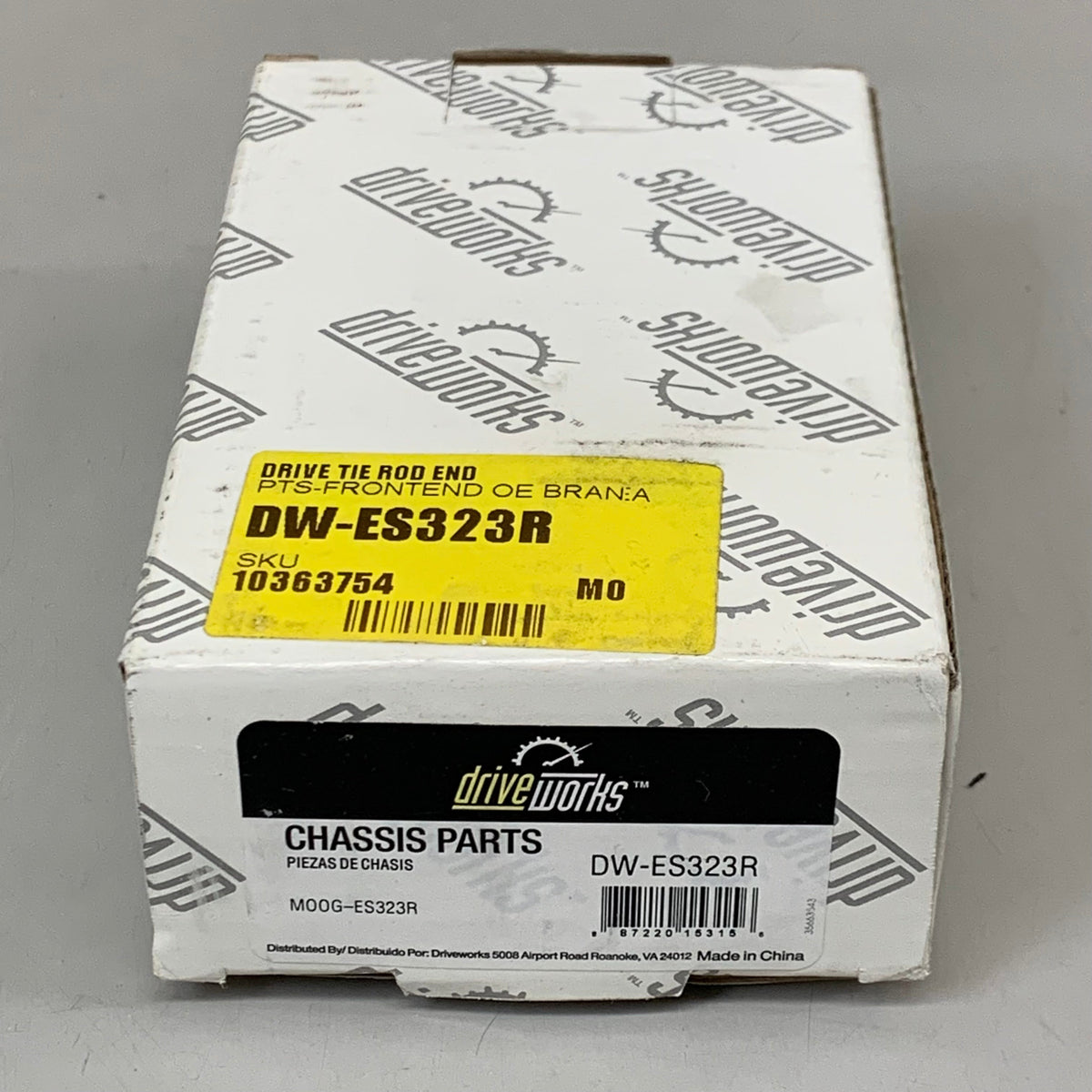 DRIVE WORKS Front Outer Tie Rod End Driver Side For Chevrolet Models ES323R