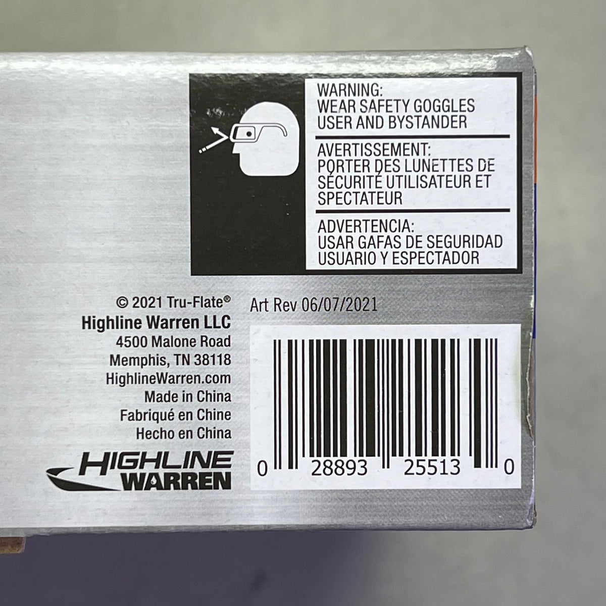 TRU-FLATE Short Body Stubby Impact W/ HI FLO Included 1/2" Black 25-513 25-313