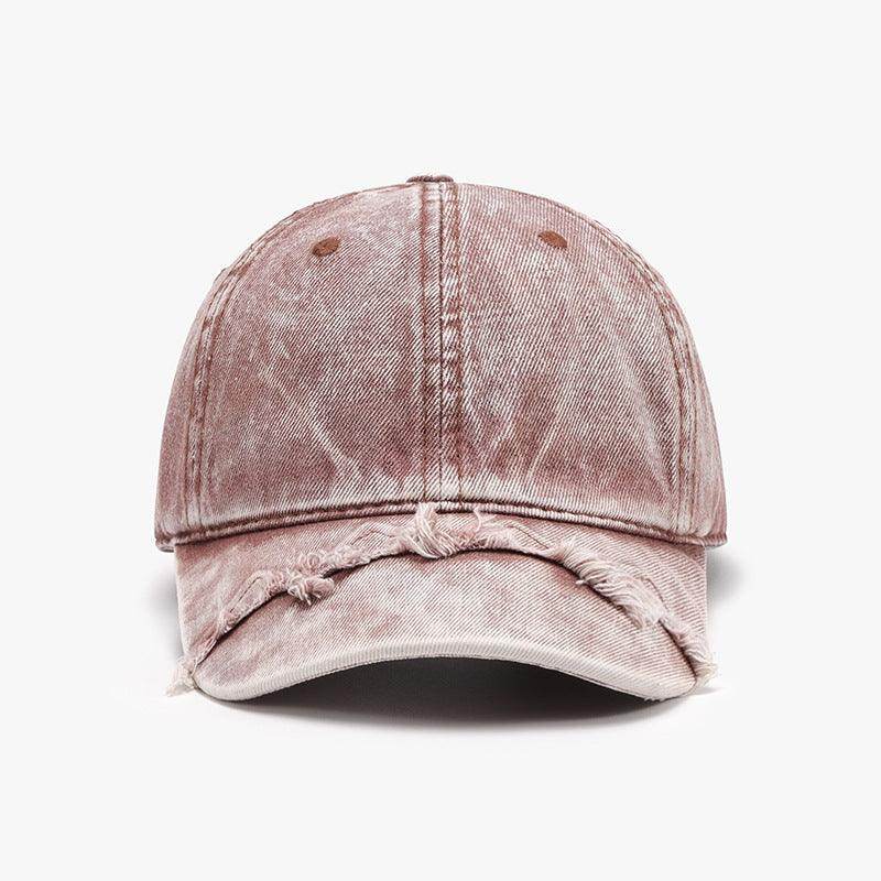 Fringe Adjustable Cotton Baseball Cap for Stylish Comfort