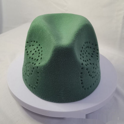 Mens Solid Color Versatile Ethnic Hui Prayer Cap