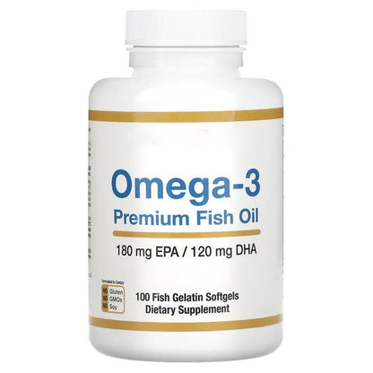 Fish oil soft capsules 60 capsules