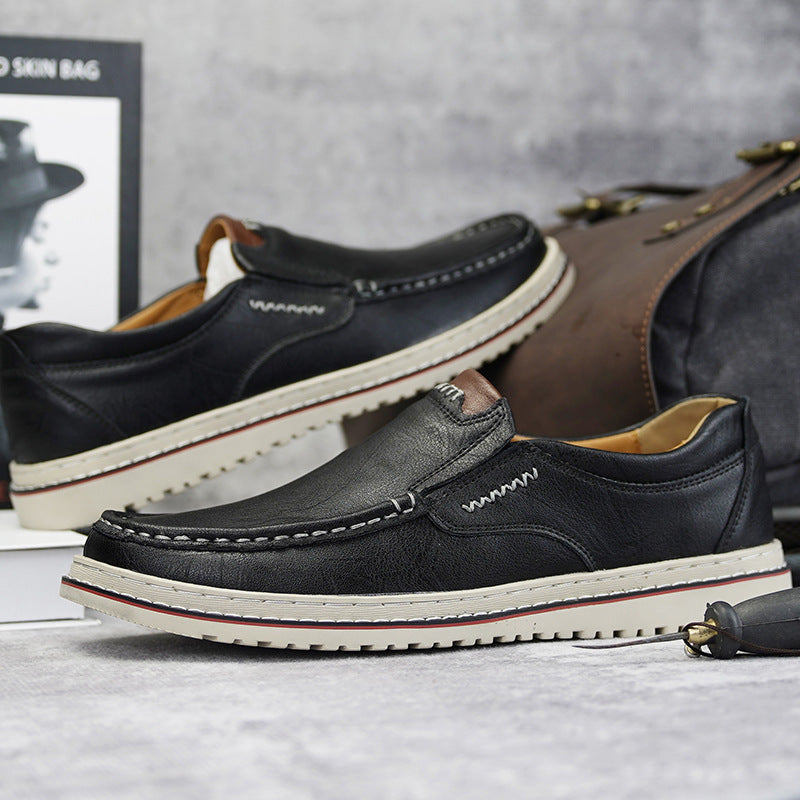 Foreign Trade Springsummer Loafers Plus-size Moccasins