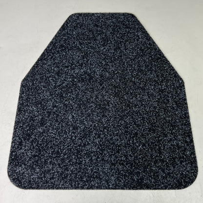 HEALTH GARDS (6 PACK) Premium Urinal Mats Sz 20" L X 17" W, Black HS-OR1001BL