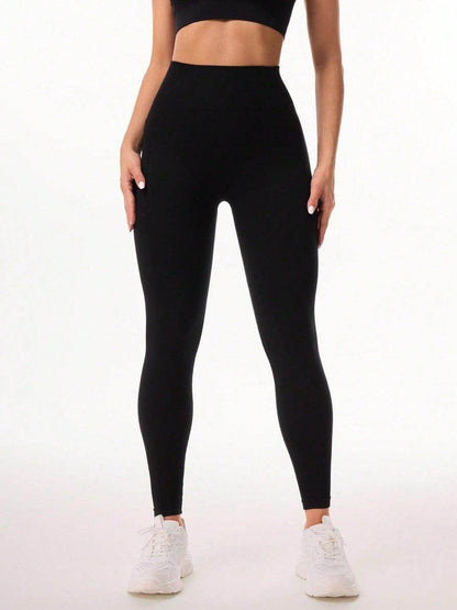 Pocketed High Waist Active Leggings for Comfort and Style