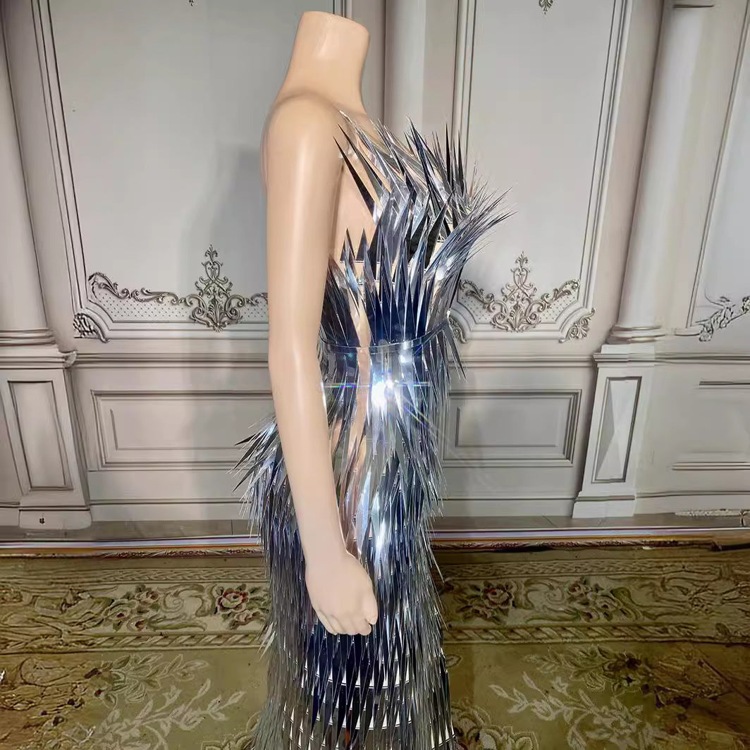 Luxury Sequined Evening Gown