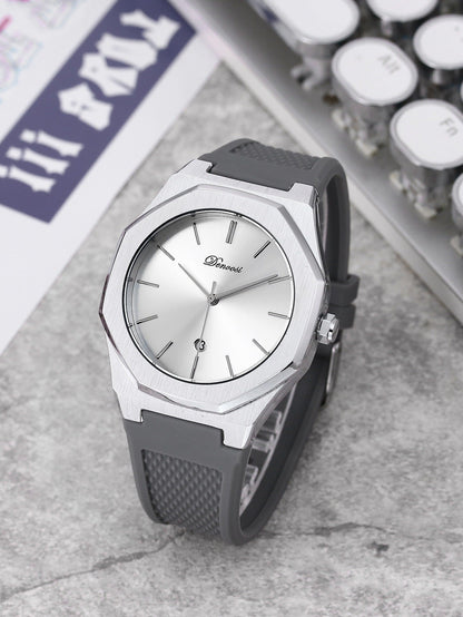 Elegant And Minimalist Waterproof Quartz Watch For Men