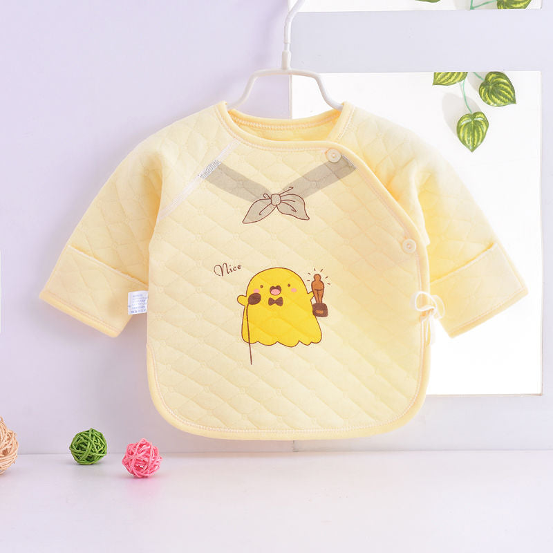 Newborn Baby Clothes Pure Cotton Warm Top
