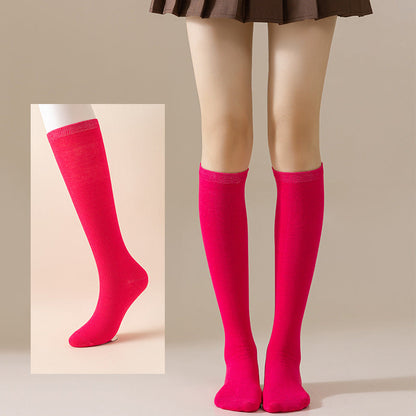 Women's Japanese-style Solid-color JK Socks