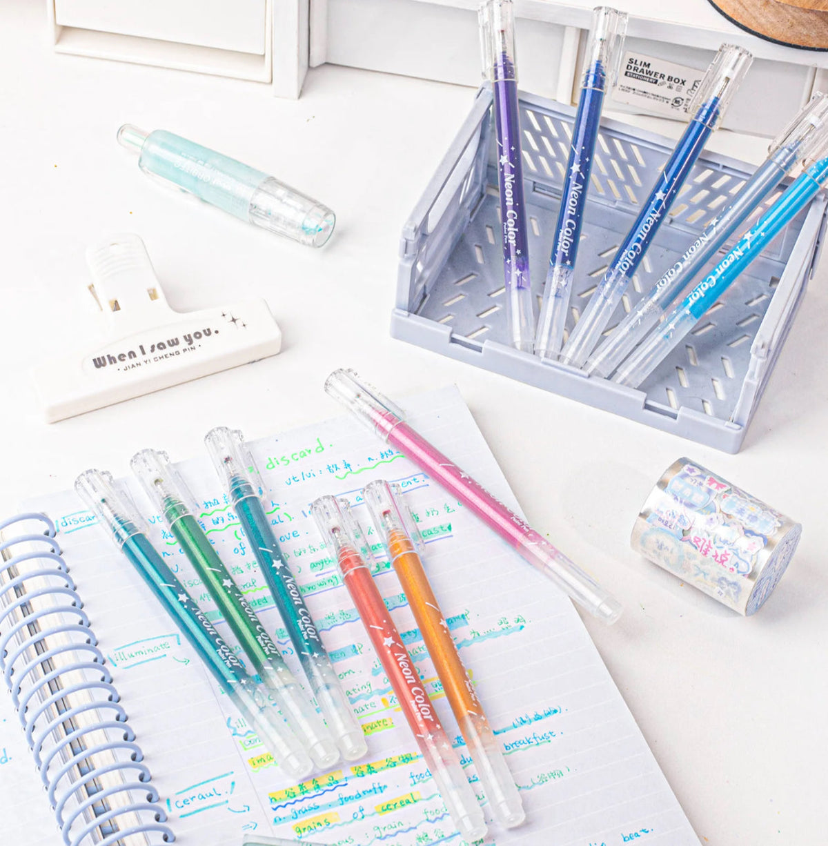 SparkleHue Gel Pen Set