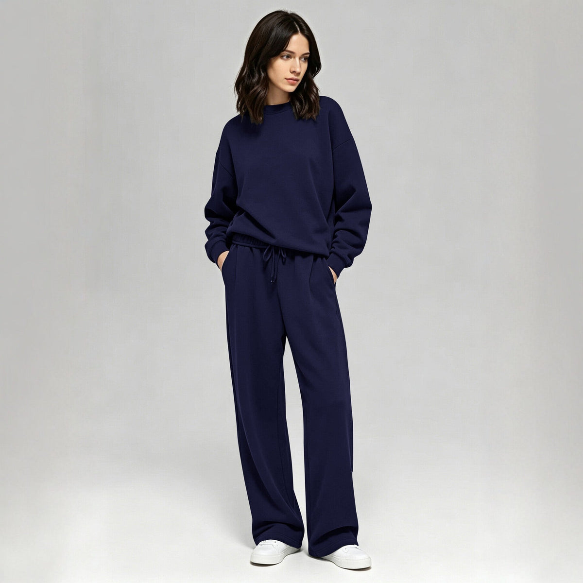 Women's New Sporty Sweatshirt Set