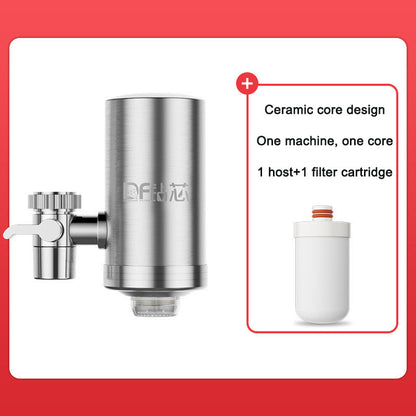 Faucet water purifier household 304 stainless steel new detachable washable tap water filter live streaming source water purifie